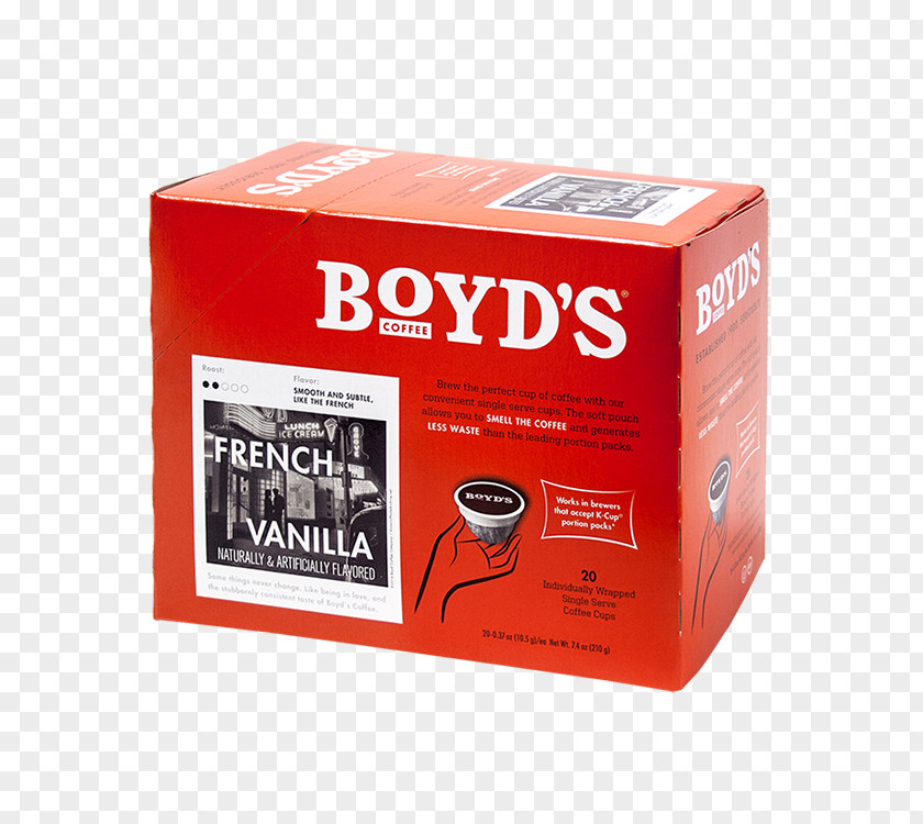 French Hot Chocolate Server Boyd's Coffee Single Cup Coffee, Number 6, 20 Count Product Design Electronics PNG