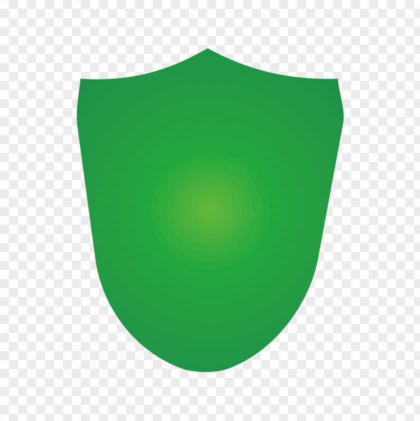 Green Shield Circle Font PNG