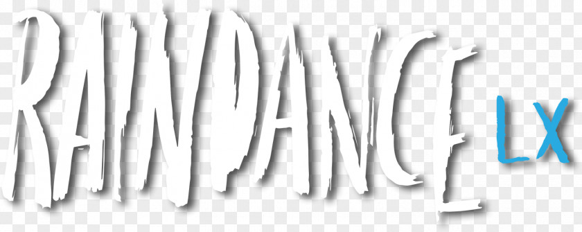 Rain Dance Brand Logo Line Font PNG