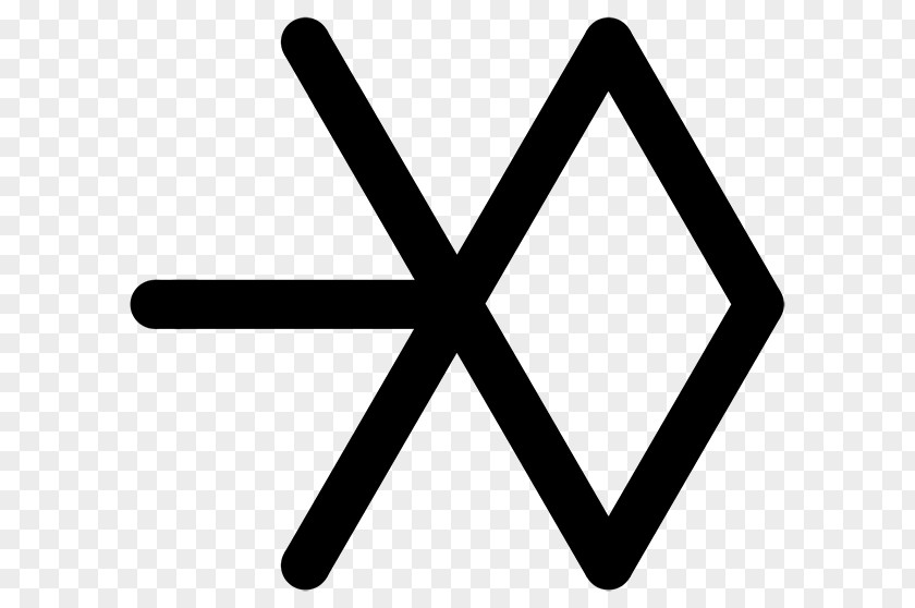 Waisted XOXO EXO Logo Miracles In December Overdose PNG