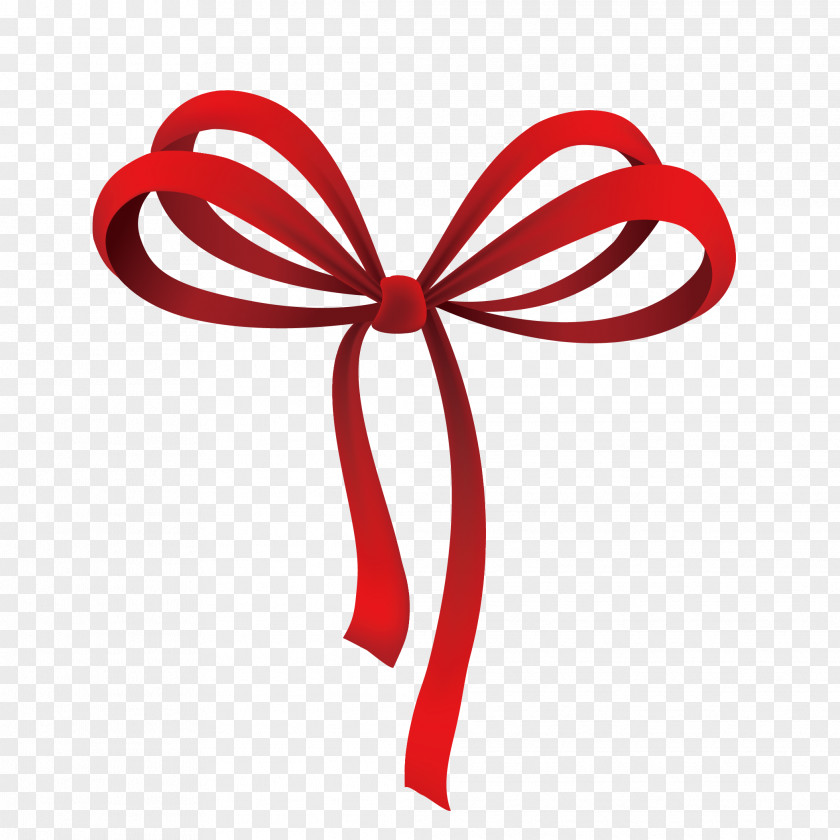 Banderole Red Ribbon Vector Graphics Gift Euclidean PNG