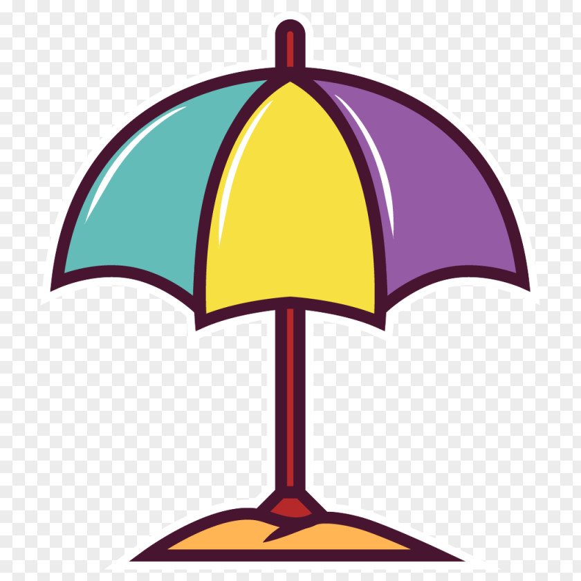 Cartoon Umbrella Vector Graphics Image Color PNG