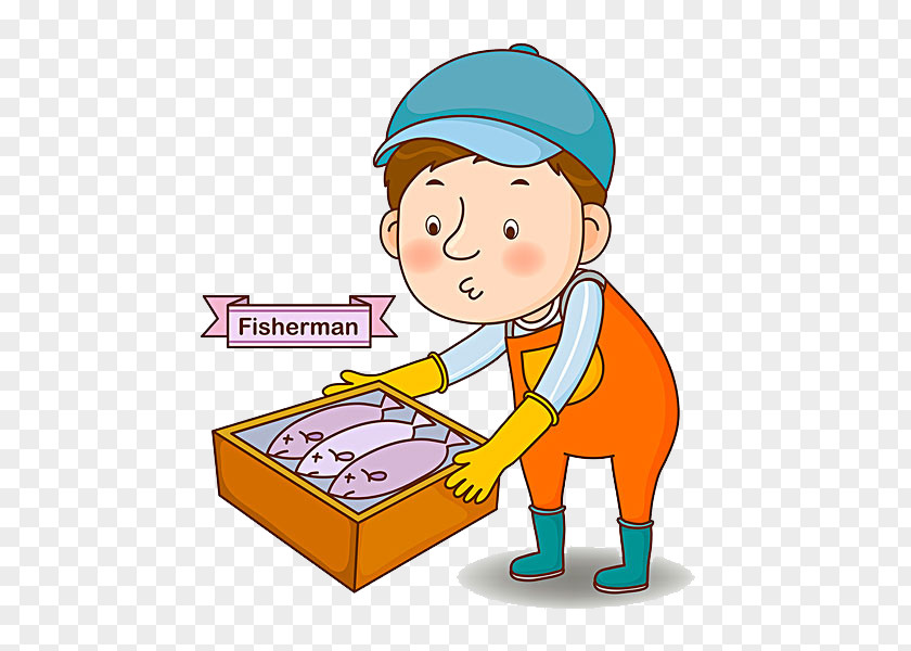 Fish And Boy Clip Art PNG