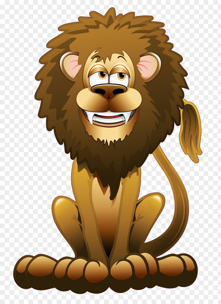 Lion Vector Graphics Animal Illustrations Image Cartoon PNG