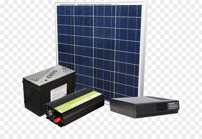 Solar Generator Battery Charger Energy System Electronics PNG