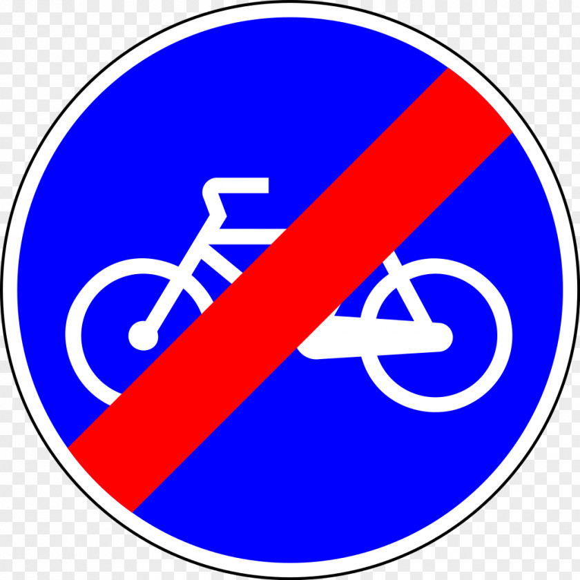 Bicycle Traffic Sign Senyal Segregated Cycle Facilities PNG
