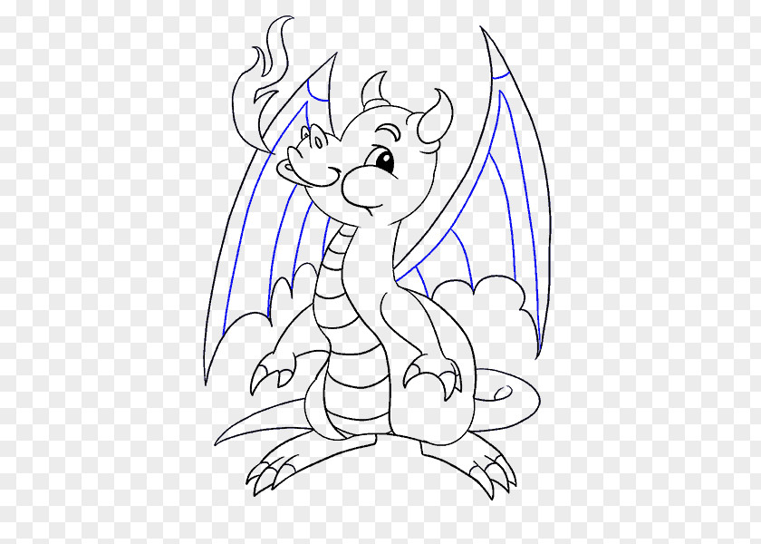 Claw Traces Drawing Child Infant Dragon Sketch PNG