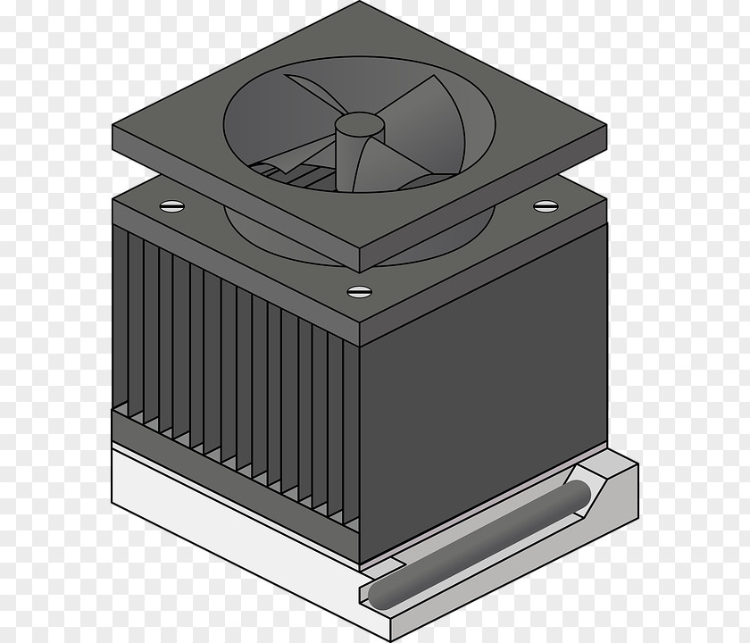 Computer Heat Sink Central Processing Unit System Cooling Parts Air CPU Socket PNG