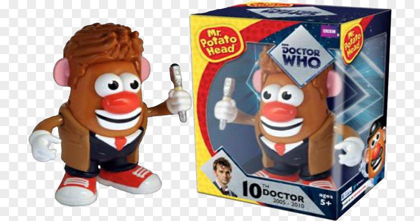 Mr Potato Head TARDIS USB Hub Tenth Doctor Computer PNG