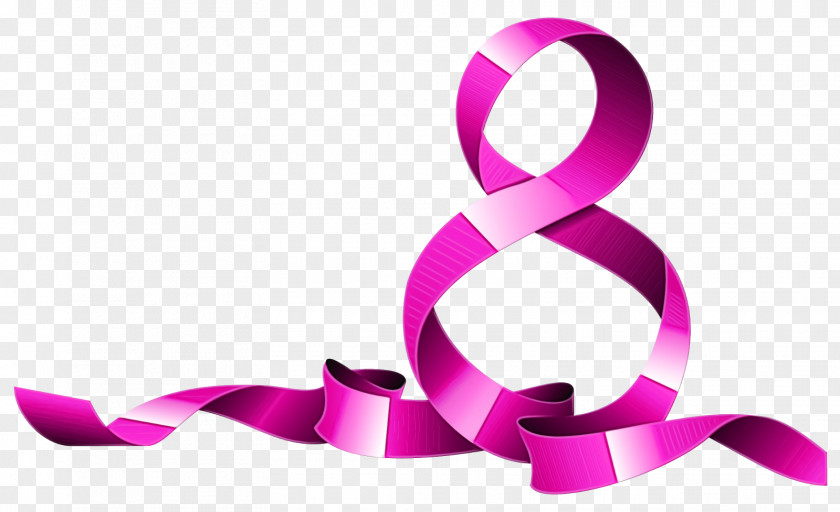 Pink Violet Ribbon Purple Magenta PNG