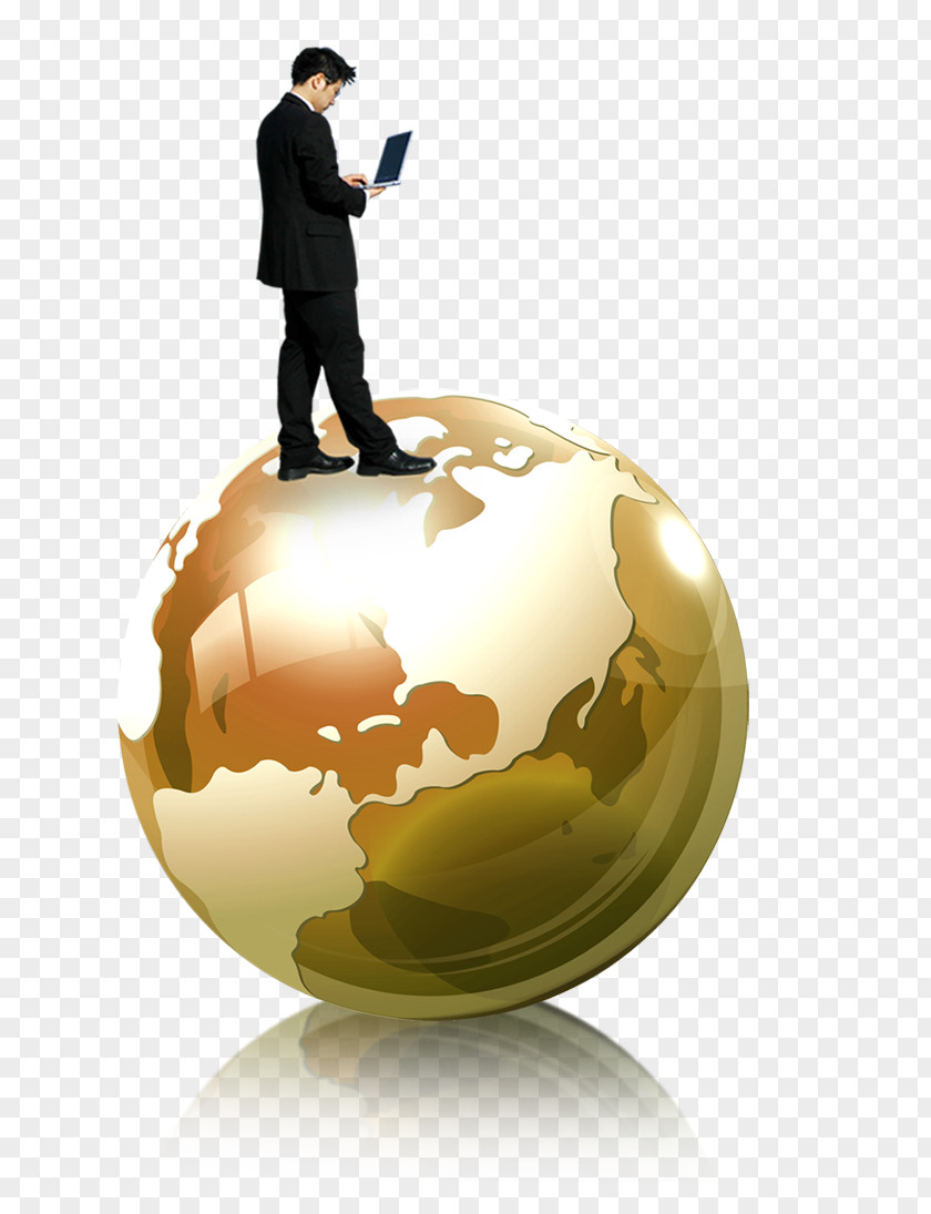 Beautiful Exquisite Ball Map People Standing On The Earth To Play Computer Download File PNG