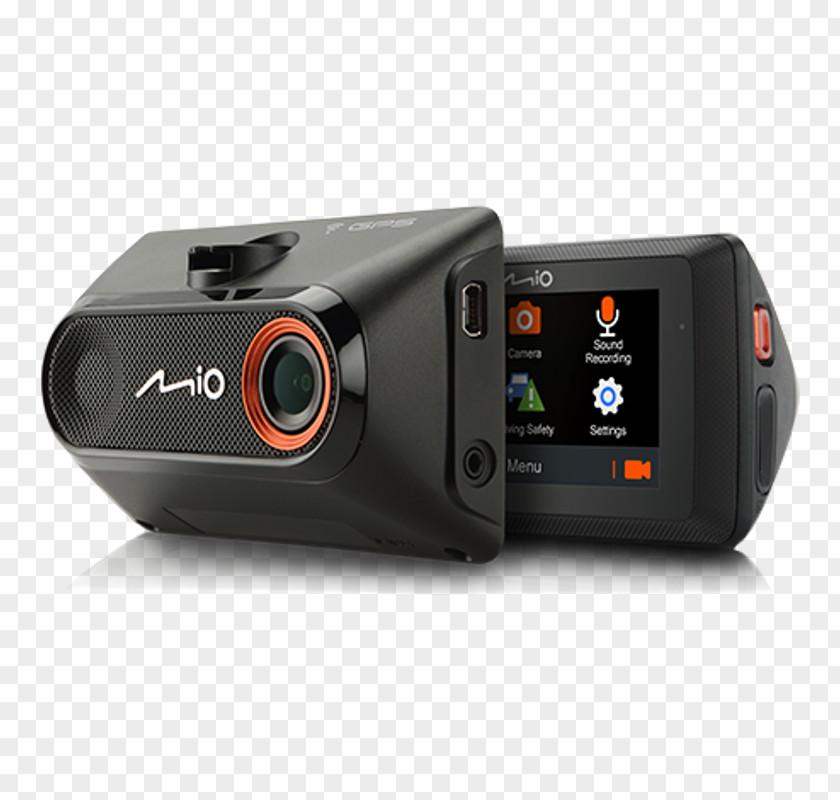 Car Dashcam GPS Navigation Systems Mio Technology Camera PNG