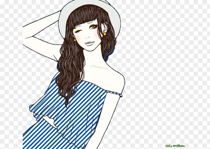 Drawing Illustrator Watercolor Painting Illustration PNG painting Illustration, Cartoon girl clipart PNG