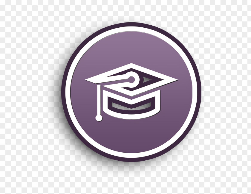 Facebook Pack Icon Social Graduation Cap Circular Button PNG
