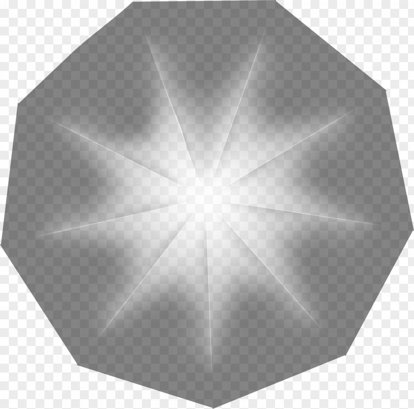 Gray Geometry Ray Black And White Grey Clip Art PNG