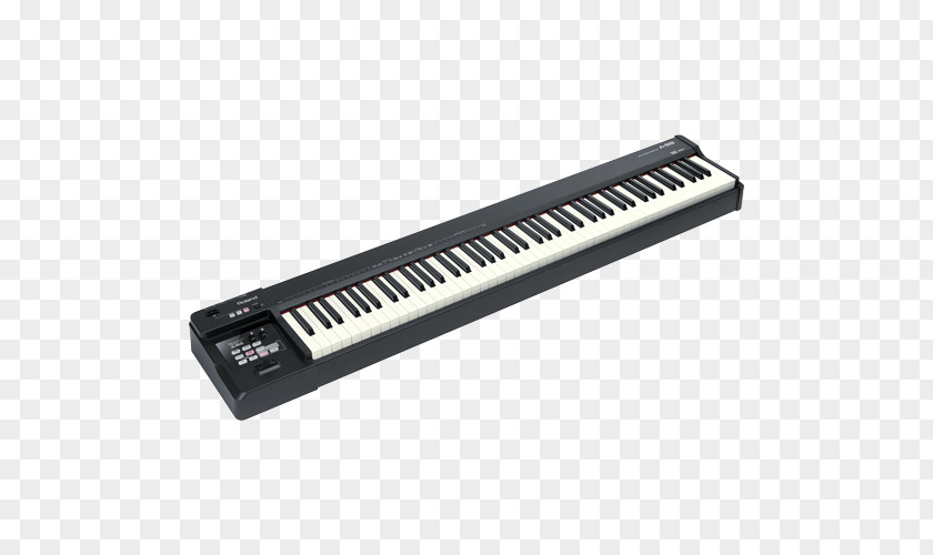 Keyboard MIDI Controllers Musical Electronic Roland Corporation PNG