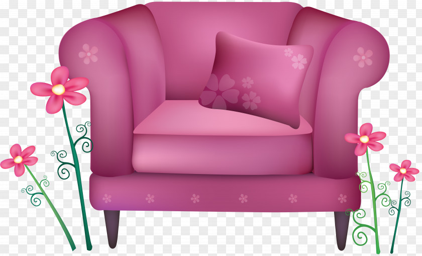 Chair Couch Divan Clip Art PNG