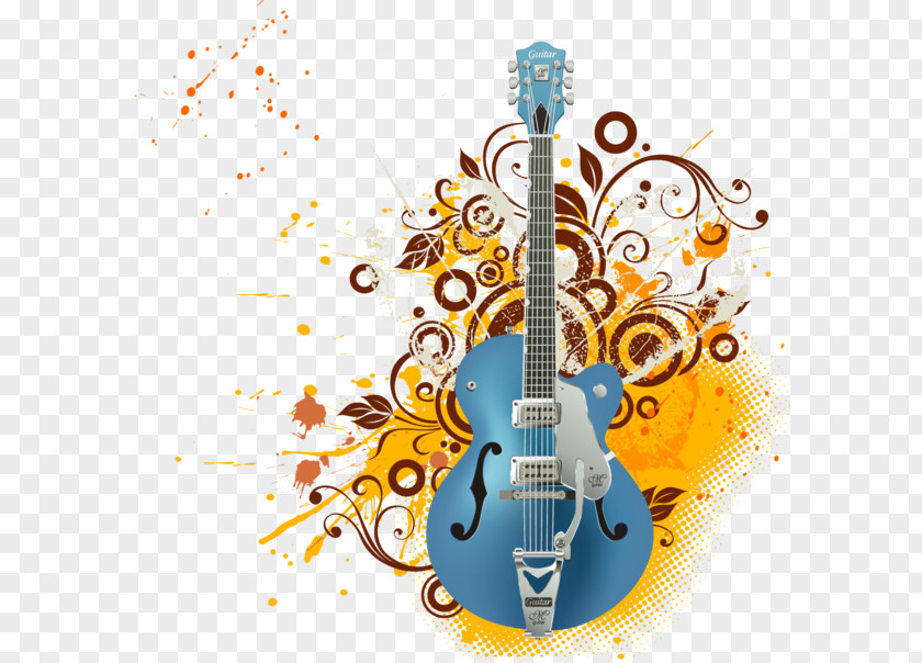 Cool Background Wall Musical Instruments 4K Resolution Desktop Wallpaper Guitar PNG
