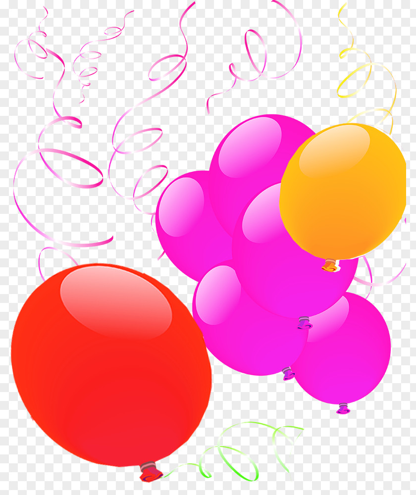 Festive Balloon Material Party Clip Art PNG