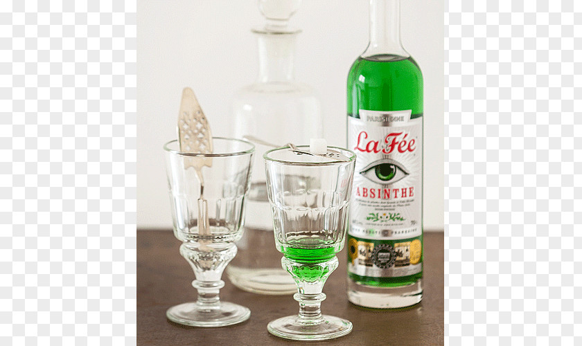 Glass Liqueur Bottle PNG