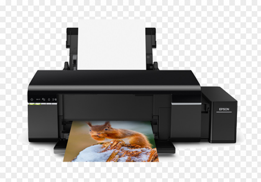 Printer Inkjet Printing Epson Continuous Ink System PNG