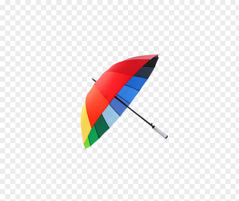 Rainbow Umbrella Light PNG