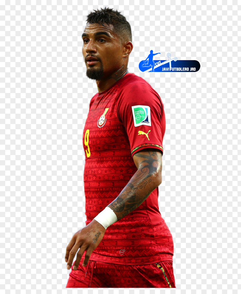 T-shirt Kevin-Prince Boateng 3D Rendering Sleeve PNG
