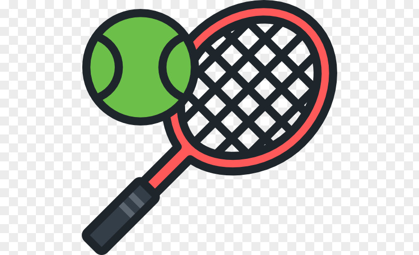 Tennis Racket Centre Sport Icon PNG