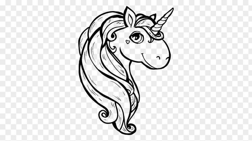 Unicorn Drawing PNG