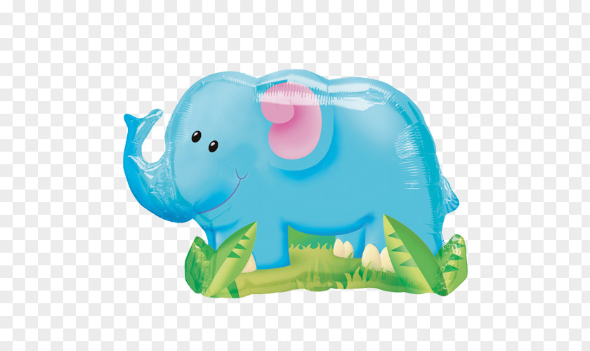 Balloon Birthday Party Elephantidae Greeting & Note Cards PNG