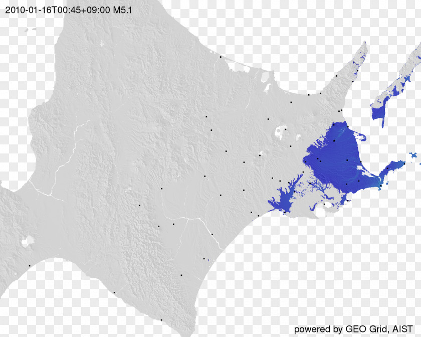 Map Water Hokkaido Fujitsu Arrows M04 Ecoregion PNG