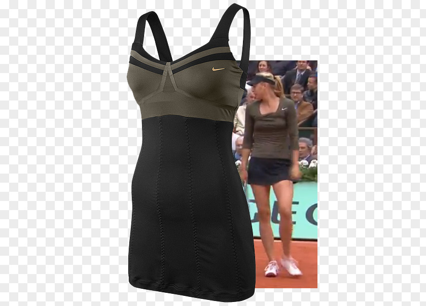 Maria Sharapova Little Black Dress Clothing Sportswear Adidas PNG