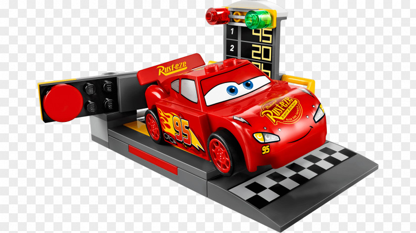 Toy LEGO 10730 Juniors Lightning McQueen Speed Launcher Amazon.com Lego PNG
