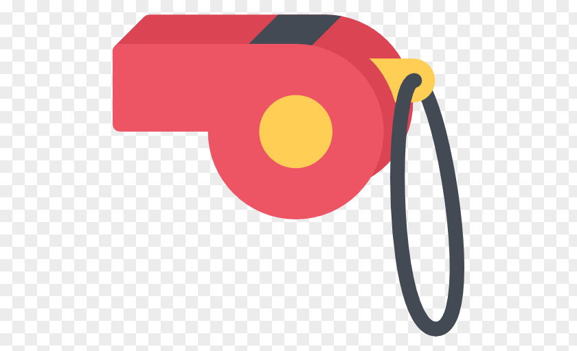 Whistle Flat Design Clip Art PNG