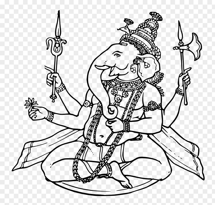Ganesha Vector Shiva Hinduism Diwali Indra PNG