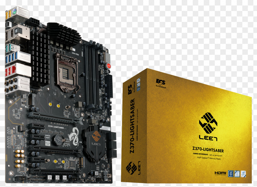 Motherboard Computer Hardware Elitegroup Systems Coffee Lake ASRock Z370 EXTREME4 PNG