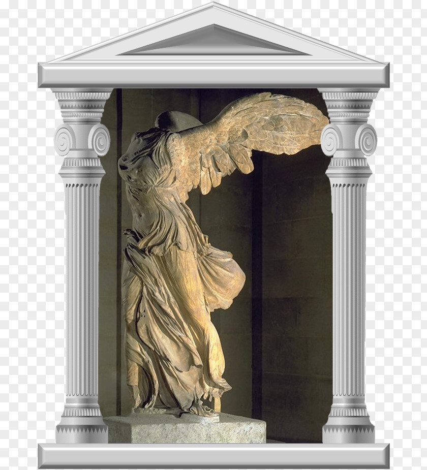 Nike Winged Victory Of Samothrace Musée Du Louvre Hellenistic Period 2nd Century BC PNG