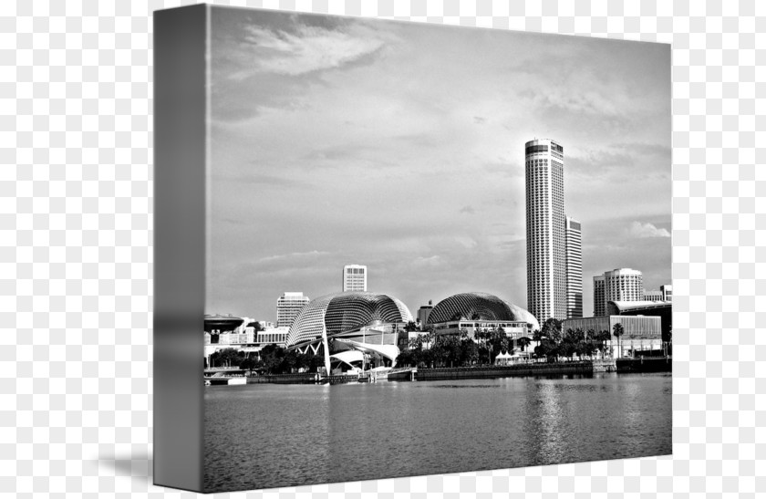 Singapore City Picture Frames White PNG