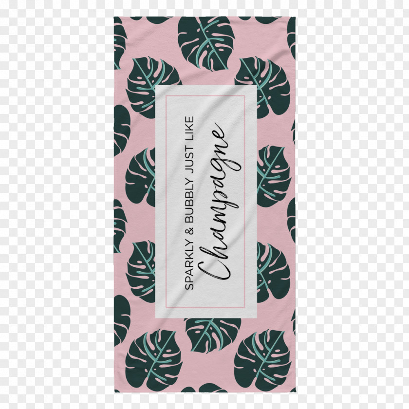 Beach Collection Towel Rosé Wine Champagne Palm Springs PNG