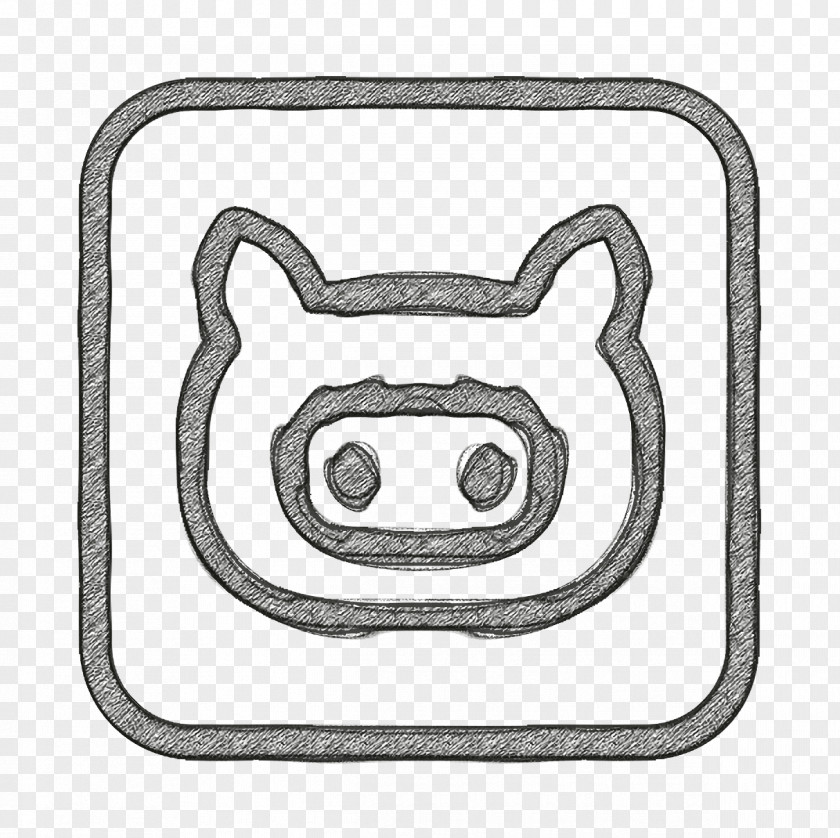 Metal Smile Github Icon Media Network PNG