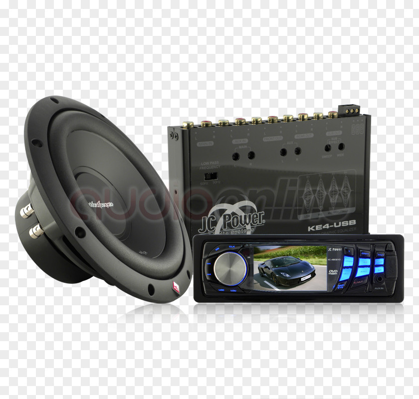 Car Audio Subwoofer Sound Box Loudspeaker PNG