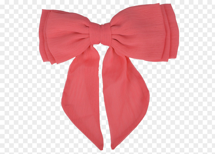 Coral Pink Red Chiffon Necktie Organza PNG