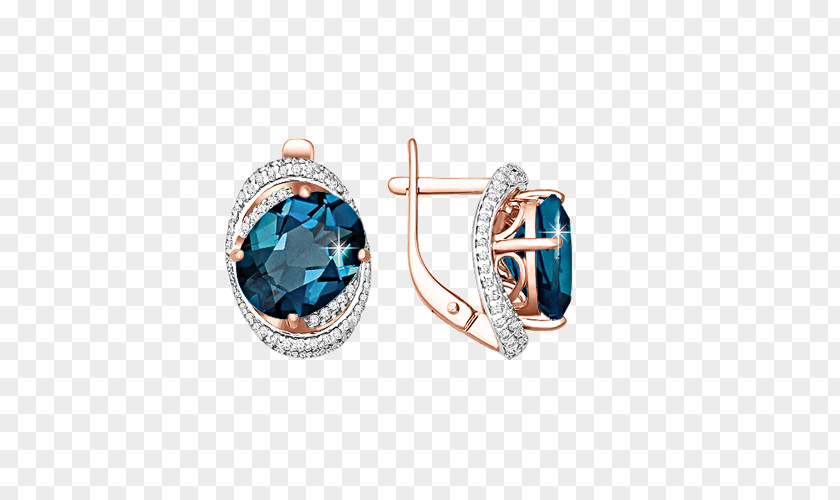 Jewellery Earring Topaz Sapphire Turquoise PNG