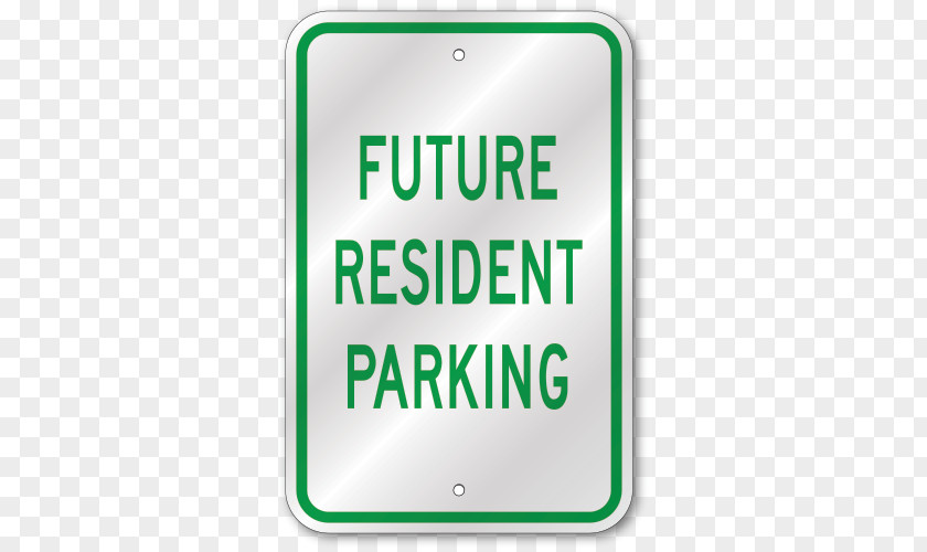 Resident Parking Signs Signage Brady 129563 Traffic Sign,18 X 12In,Black/White G9452466 Brand Logo PNG