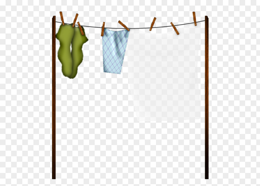 The Clothes On Rope Clothing Pin PNG