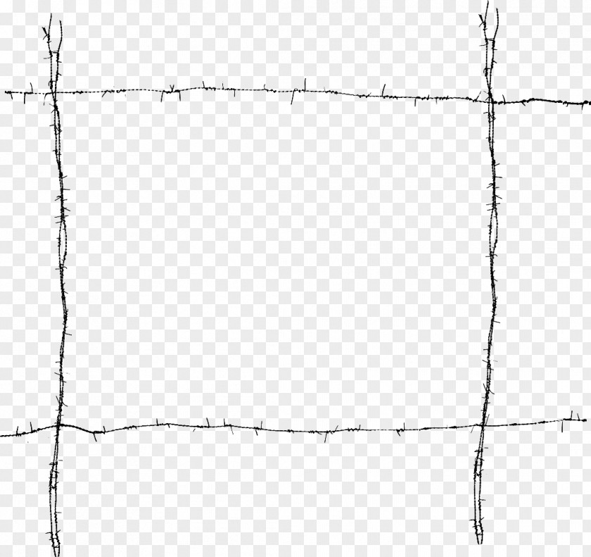 Wire Line Barbed Sticker Fence PicsArt Photo Studio PNG