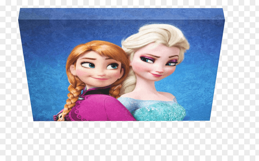 Anna Elsa Birthday Cake Frosting & Icing Sheet PNG