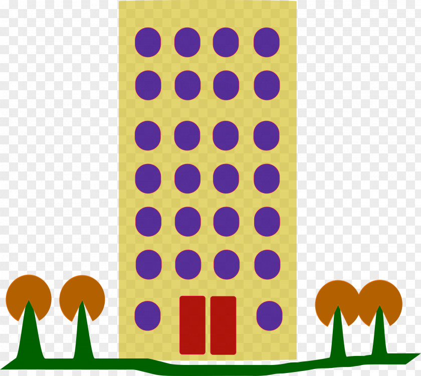 Apartment House Building Clip Art PNG