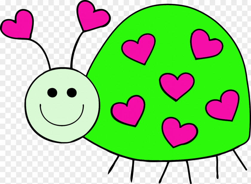 Bugs Clipart Love Heart Clip Art PNG