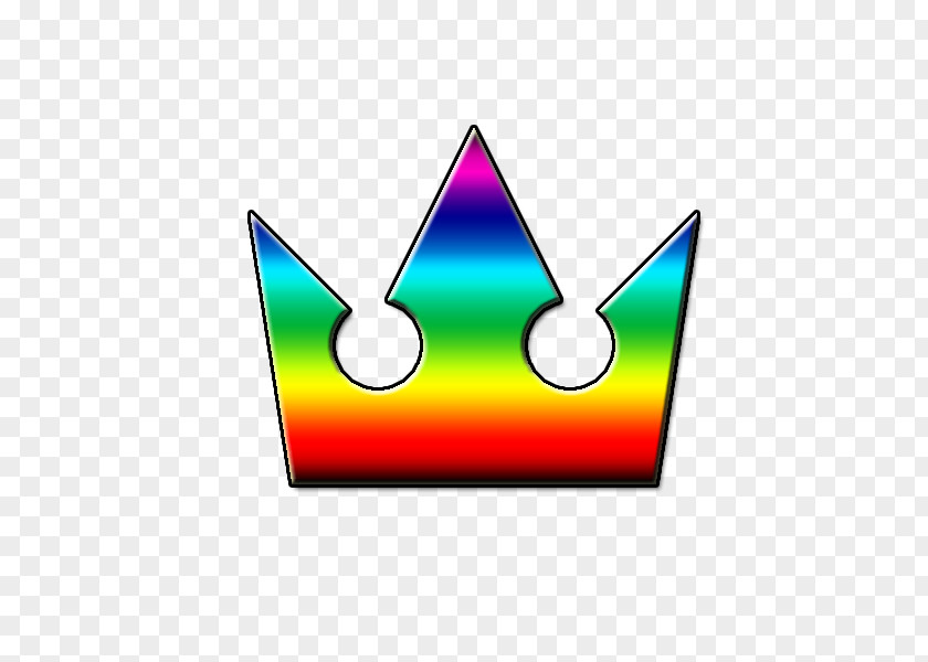 Crown Kingdom Hearts Rainbow Clip Art PNG